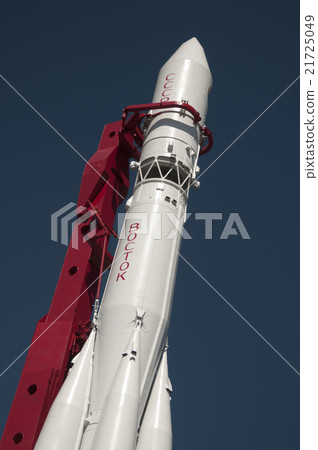 Gagarin spaceship model in Moscow 21725049