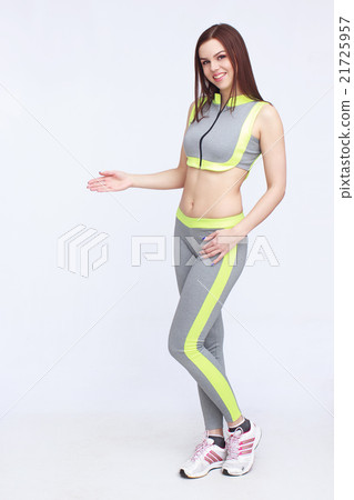 Young lady in sportswear Young lady in sportswear 21725957