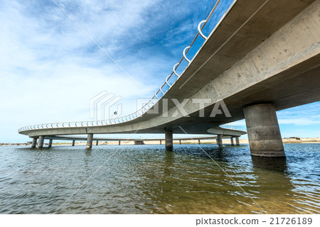 A new bridge on a Uruguayan lagoon Garzon 21726189