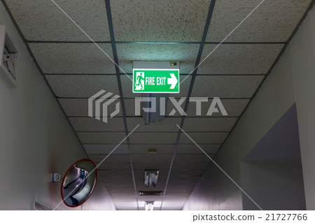 Fire exit light sign Fire exit light sign 21727766