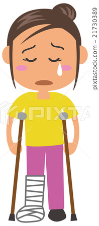 Injured women's feet 21730389