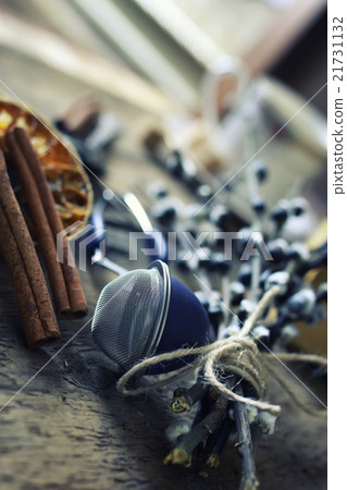 brew tea concept wooden background brew tea concept wooden background 21731132