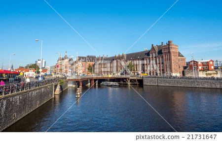 Amsterdam city scene 21731647