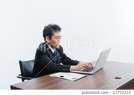 面試官和電腦採訪 21732222
