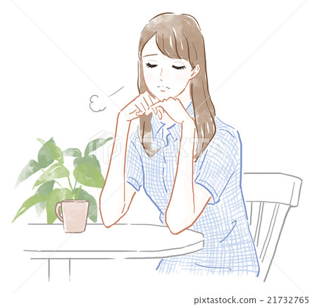 depressed woman 21732765