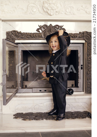 Chimney Sweep Playful Girl  21734950