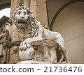 Lion statue at Piazza Della Signoria, Florence 21736476