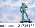 David statue at Piazzale Michelangelo Square 21736477