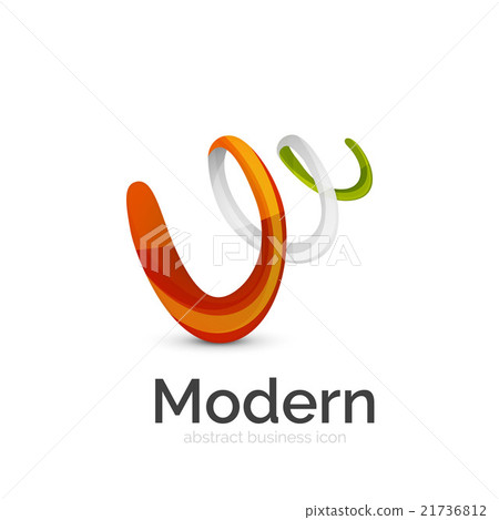 Vector ribbon logo Vector ribbon logo 21736812