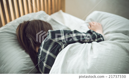 A lady sleeping A lady sleeping 21737330