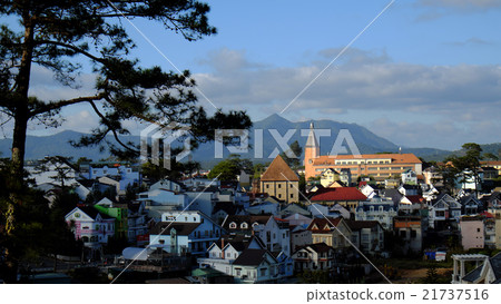 Panorama, Dalat city, Vietnam, Da Lat 21737516