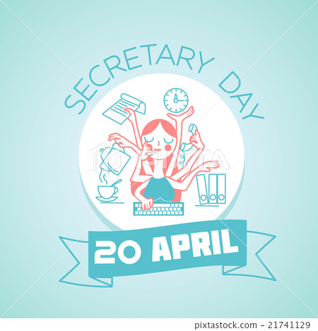 20 April secretary day 21741129