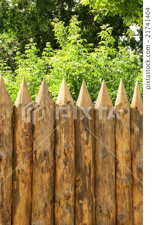 fence and trees 21741404
