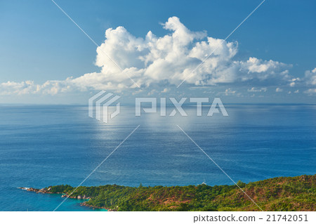 Beautiful landscape at Seychelles 21742051