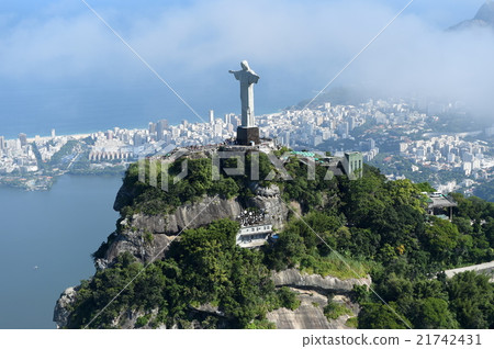 Aerial view of the hill of Corcovado 21742431