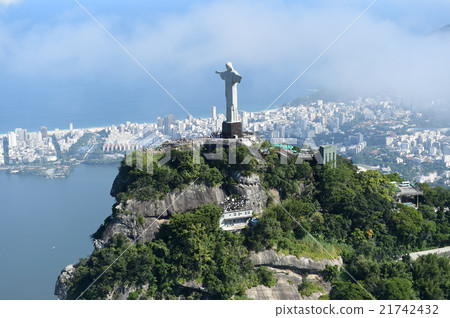Aerial view of the hill of Corcovado 21742432