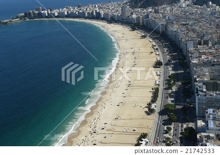 Copacabana's coastline 21742533