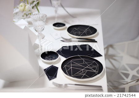 Table set for an event party 21742544