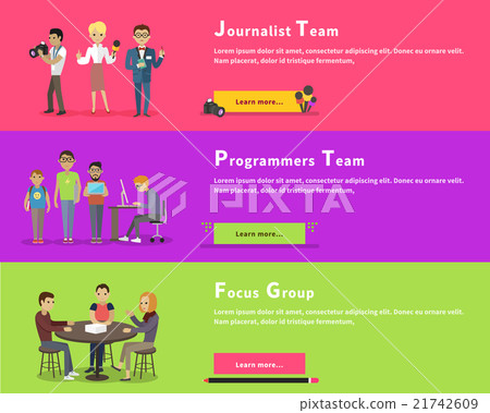 Journalists Team, Programmers Geek, Focus Group Journalists Team, Programmers Geek, Focus Group 21742609