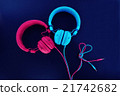 Two headphones - one heart.  21742682