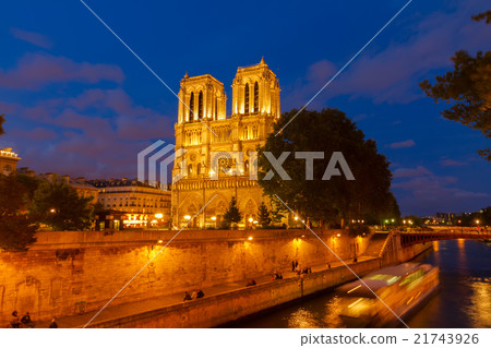 Notre Dame cathedral, Paris France Notre Dame cathedral, Paris France 21743926