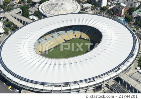 Aerial photograph of Maracanan stadium 21744201