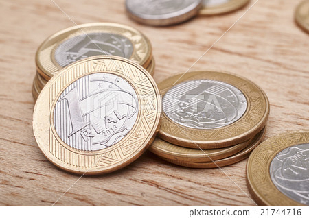 Money coins Brazilian 21744716