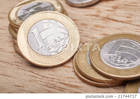 Money coins Brazilian 21744717