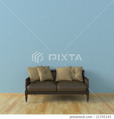 3D Illustration of a Sofa 3D Illustration of a Sofa 21745145