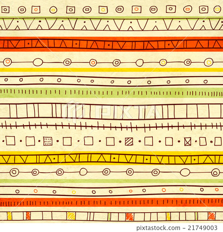 Seamless texture of paper and ethnicity patterns 21749003