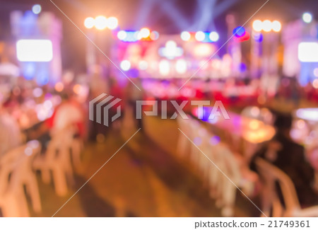 blur image of night festival on street . blur image of night festival on street . 21749361