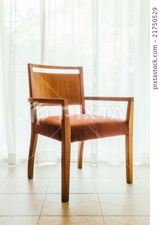 Empty chair and table Empty chair and table 21750529