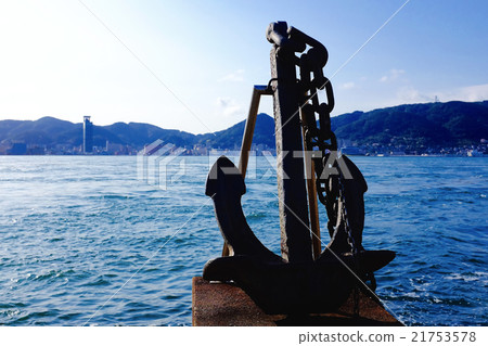 Kanmon Strait and anchor Kanmon Strait and anchor 21753578
