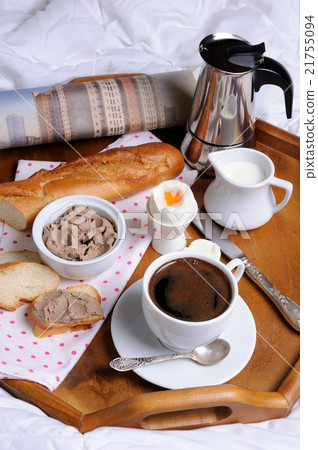 Breakfast on a tray Breakfast on a tray 21755094