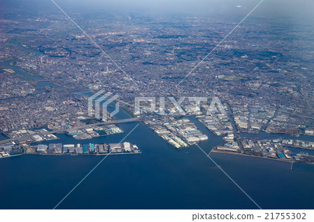 Tokyo Tokyo Bay Satellite Photo 21755302
