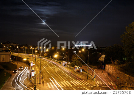 Warsaw National Stadium at night Warsaw National Stadium at night 21755768