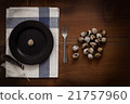 quail eggs flat lay still life rustic food stylish 21757960