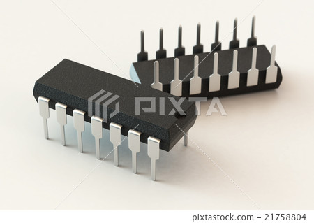 DIP chip package. 21758804