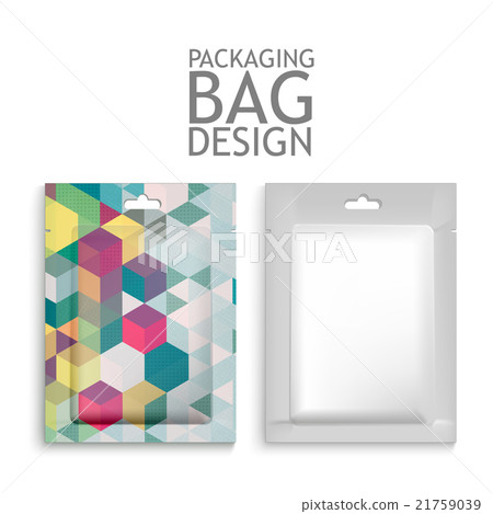 Mockup Blank Foil Packaging. Mockup Blank Foil Packaging. 21759039