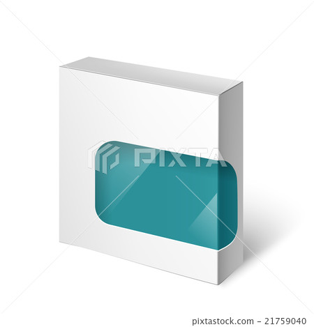 White Package Box. Mockup Template White Package Box. Mockup Template 21759040