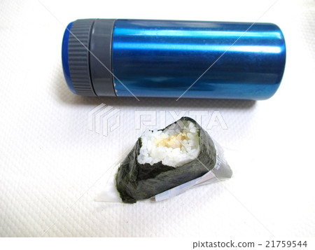 Eaten rice ball and my bottle Eaten rice ball and my bottle 21759544