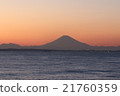 Mt. Fuji over the Yasuda coast 21760359