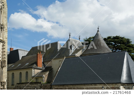 The medieval district of the city Tours, France 21761468