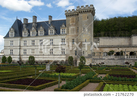 Villandry chateau, Loire Valley, France 21762270