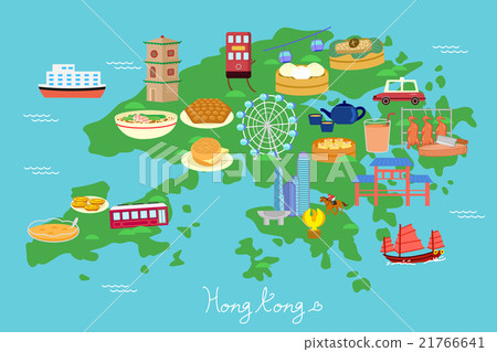 Hong Kong travel element 21766641