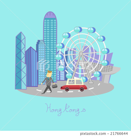 Hong Kong travel element 21766644