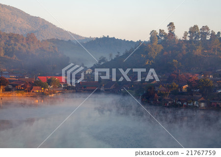 Morning sunrise in Rak Thai village, Mae Hong Son 21767759