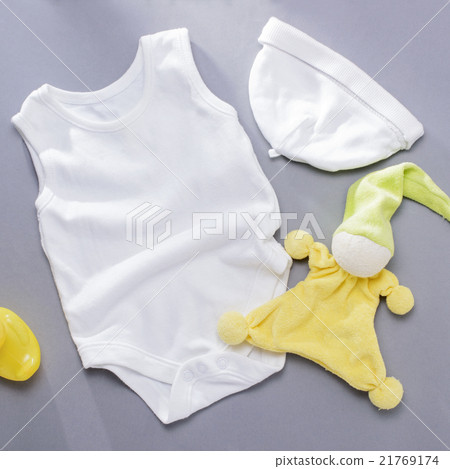 Infant hat and onsie with washcloth Infant hat and onsie with washcloth 21769174