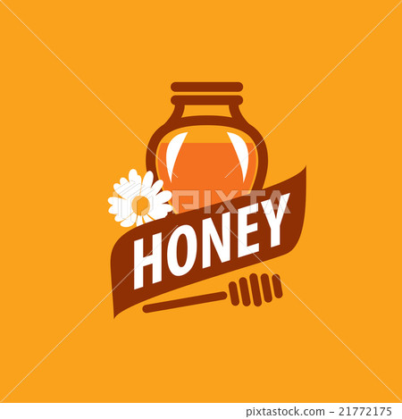 插圖素材: vector honey logo