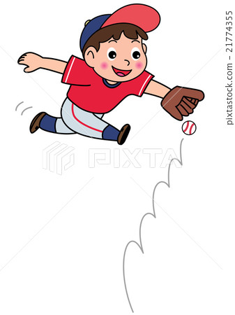 男孩棒球防禦 21774355